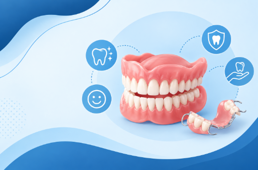 Dentures: Types, Benefits, and How to Care for Them