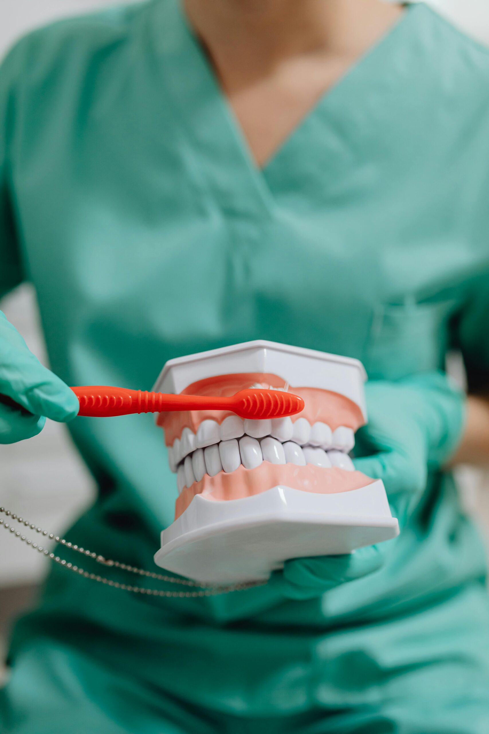 Professional teeth cleaning